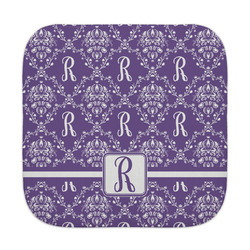 Initial Damask Face Towel (Personalized)