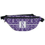 Initial Damask Fanny Pack - Classic Style
