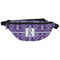 Initial Damask Fanny Pack - Classic Style