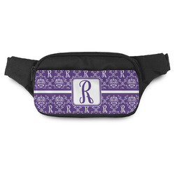 Initial Damask Fanny Pack