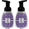 Personalized Initial Damask Foam Soap Bottle (Front & Back)