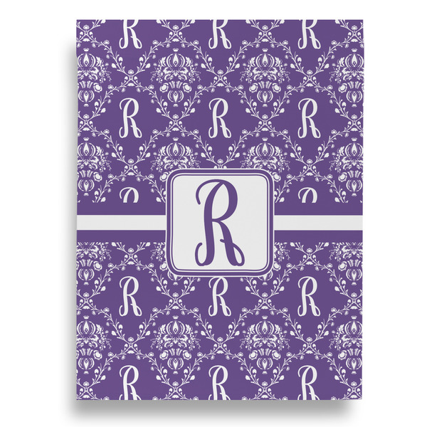 Initial Damask Garden Flags - Large - Single Sided - FRONT