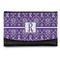 Initial Damask Genuine Leather Womens Wallet - Front/Main