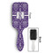 Initial Damask Hair Brush - Approval
