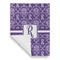 Initial Damask House Flags - Single Sided - FRONT FOLDED