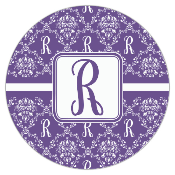 Initial Damask Icing Circle - XSmall - Single