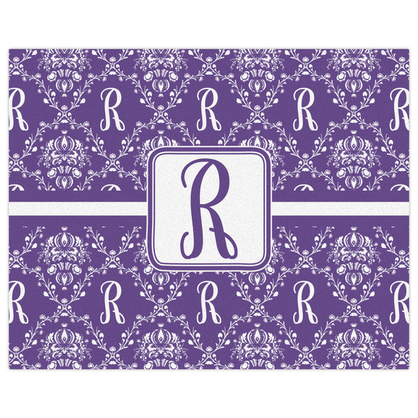 Initial Damask Indoor / Outdoor Rug - 8'x10' - Front Flat