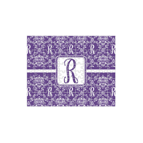 Custom Initial Damask 110 pc Jigsaw Puzzle