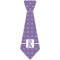 Initial Damask Just Faux Tie