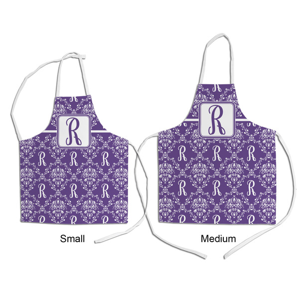 Initial Damask Kid's Aprons - Comparison