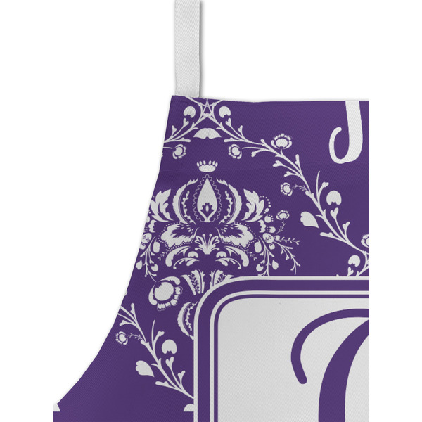 Initial Damask Kid's Aprons - Detail