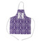 Initial Damask Kid's Aprons - Medium Approval