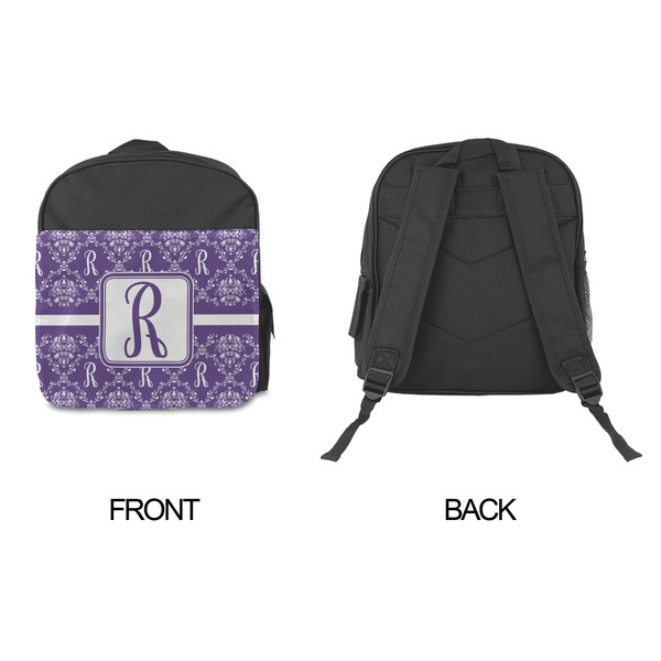 Initial Damask Kid's Backpack - Approval