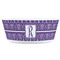 Initial Damask Kids Bowls - FRONT
