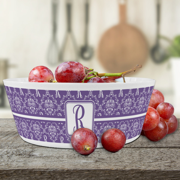 Initial Damask Kids Bowls - LIFESTYLE