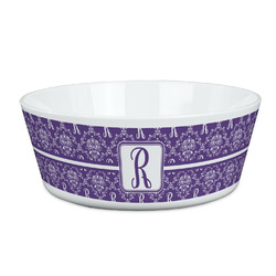 Initial Damask Kid's Bowl