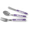Initial Damask Kid's Flatware