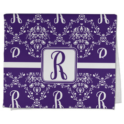 Initial Damask Kitchen Towel - Poly Cotton