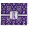 Initial Damask Kitchen Towel - Poly Cotton