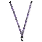 Initial Damask Lanyard (Personalized)