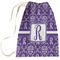 Initial Damask Laundry Bag