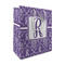 Initial Damask Medium Gift Bag