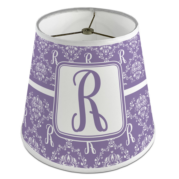 Custom Initial Damask Empire Lamp Shade