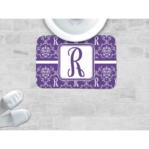 Initial Damask Memory Foam Bath Mat - LIFESTYLE