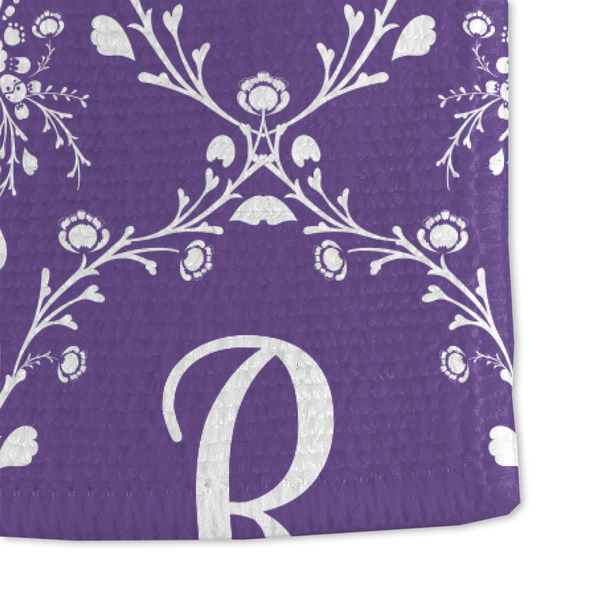 Initial Damask Microfiber Dish Towel - DETAIL