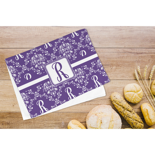 Initial Damask Microfiber Kitchen Towel - LIFESTYLE