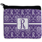 Initial Damask Rectangular Coin Purse (Personalized)