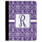 Initial Damask Padfolio Clipboards - Large - FRONT