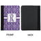 Initial Damask Padfolio Clipboards - Small - APPROVAL