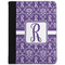 Initial Damask Padfolio Clipboards - Small - FRONT