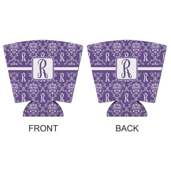 Initial Damask Party Cup Sleeves - with bottom - APPROVAL