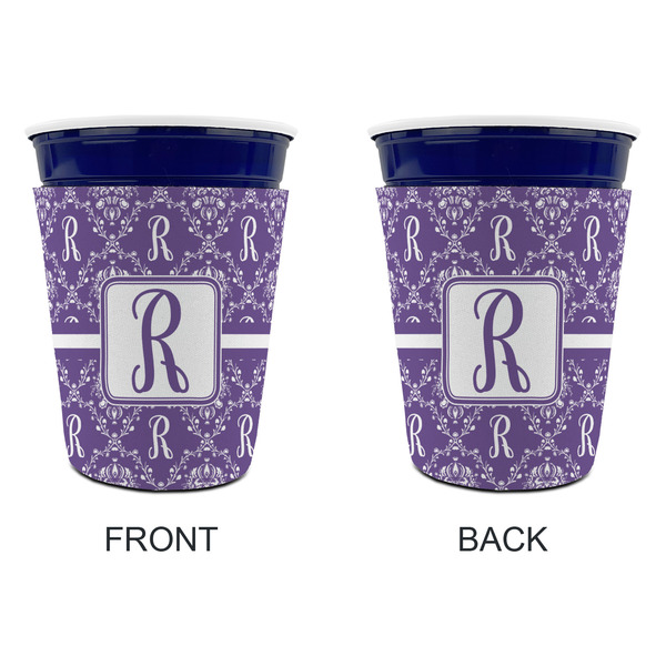 Initial Damask Party Cup Sleeves - without bottom - Approval