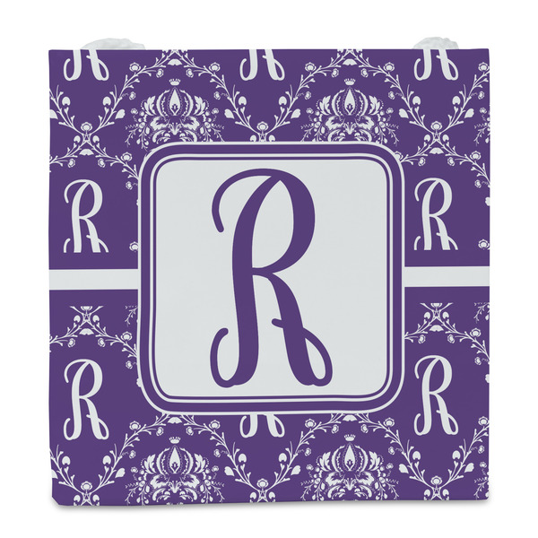 Initial Damask Party Favor Gift Bag - Matte - Front