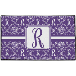 Initial Damask Door Mat - 60"x36" (Personalized)