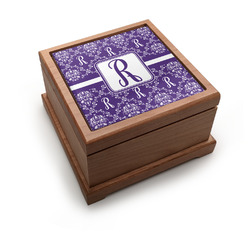 Initial Damask Pet Urn