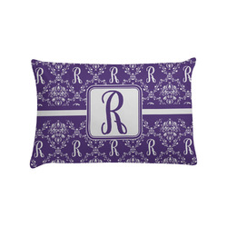 Initial Damask Pillow Case - Standard (Personalized)