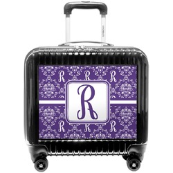 Initial Damask Pilot / Flight Suitcase (Personalized)