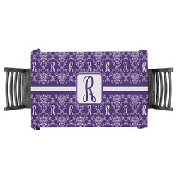 Initial Damask Tablecloth - 58"x58" (Personalized)