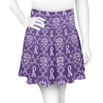 Initial Damask Skater Skirt - Small (Personalized)