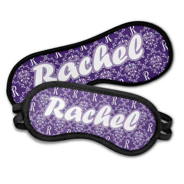 Initial Damask Sleeping Eye Masks - PARENT