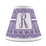 Initial Damask Chandelier Lamp Shade (Personalized)