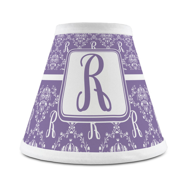 Custom Initial Damask Chandelier Lamp Shade (Personalized)