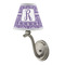 Initial Damask Small Chandelier Lamp - LIFESTYLE (on wall lamp)