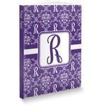 Initial Damask Softbound Notebook - 5.75" x 8" (Personalized)