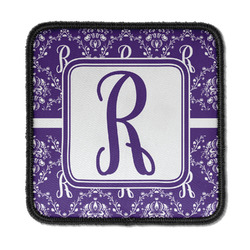 Initial Damask Iron On Square Patch
