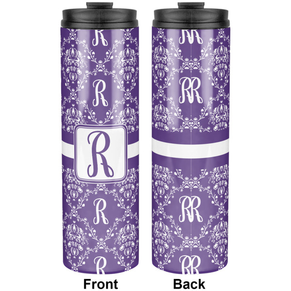 Initial Damask Stainless Steel Tumbler 20 Oz - Approval